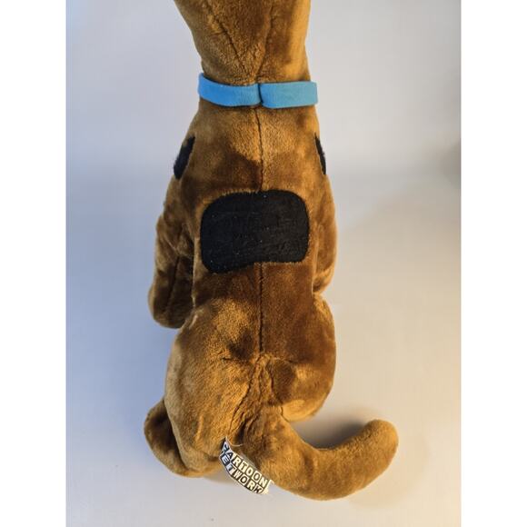 Large Scooby Doo Plush 23" Sitting 1998 Vintage Warner Bros Cartoon Network - Picture 5 of 11